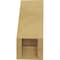 Ekena Millwork 5-inch W x 8-inch D x 12-inch H Aspen Rough Cedar Woodgrain TimberThane Knee Brace, Primed BRCUR05X08X12ASPRCPR - alternate 4